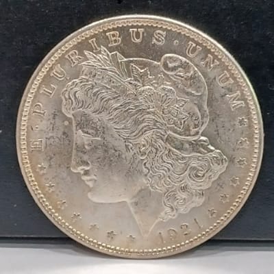 1921-P Morgan Dollar 90% Silver Coin (#2)