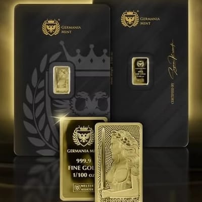COMING SOON Germania Mint 1/100oz Gold .9999 Proof
