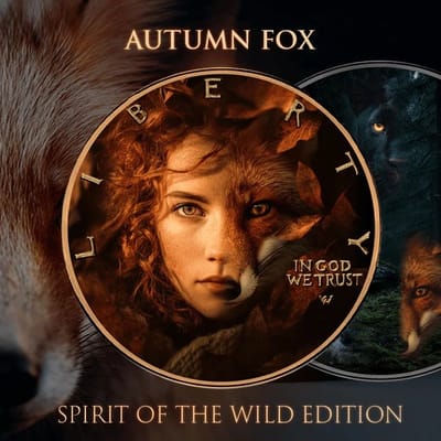 2025 American Eagle 1oz Silver Autumn Fox