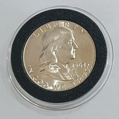 1963-D Franklin Half Dollar US 90% Silver Coin