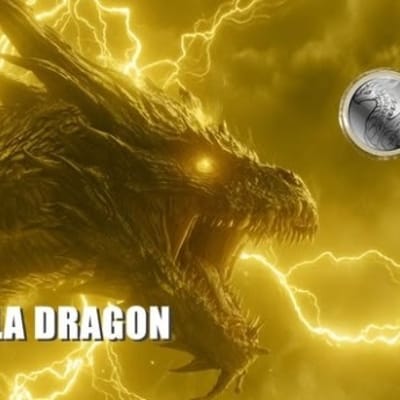 1/500 oz. Platinum Liberian Coin 2026 Tesla Dragon