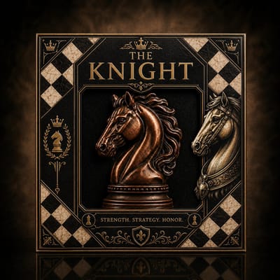 COMING SOON! 5oz Copper The Knight Chess Inspired - additional view