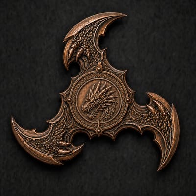 Dragon Talon 5g .999 Copper Shaped Collectible
