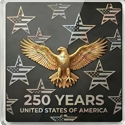 COMING American Eagle 250th Anniversary 1/20g Gold - additional view