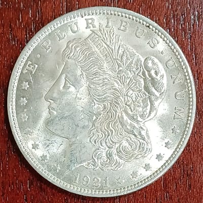 1921-P Morgan Dollar 90% Silver Coin (#1)