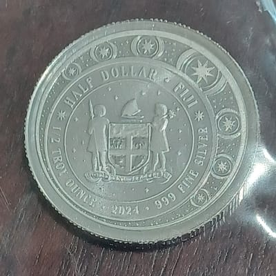 2024 Fiji Unicorn 1/2 oz Silver Coin Scottsdale - additional view