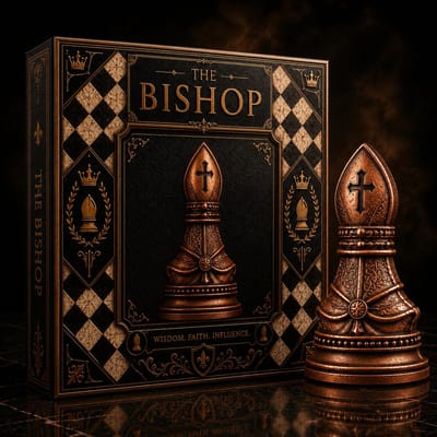 COMING SOON! 5oz Copper The Bishop Chess Inspired