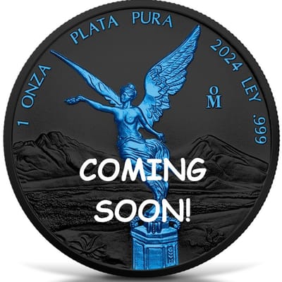 COMING SOON Libertad 1oz Silver Black Platinum Ice