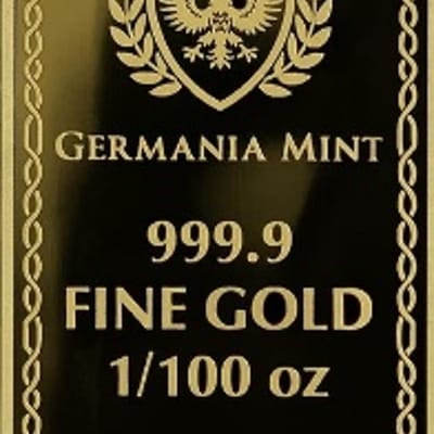 Gods of Germania Odin 1/100 oz Gold PROOF .9999 - additional view