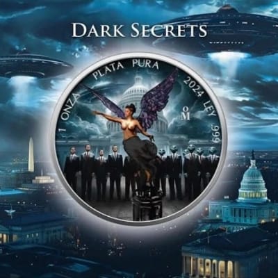 2024 Mexico 1 oz. Libertad DARK SECRETS Color BU
