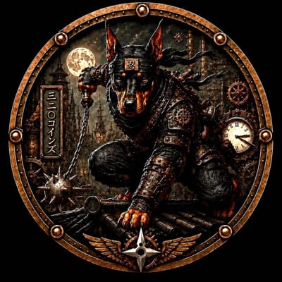 2026 Steel Shadows Steampunk 1 oz Copper Round 3D