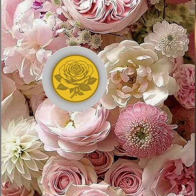 Pretty in Pink 1/1000 oz Gold Round