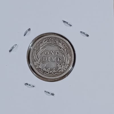 1905, 1909, 1912 Barber Dimes - additional view