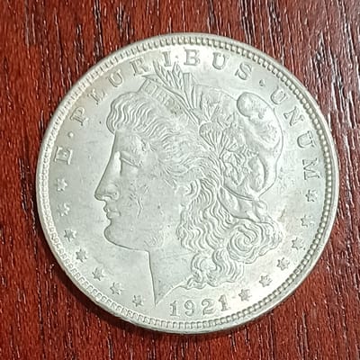 1921-P Morgan Dollar 90% Silver Coin (#4)