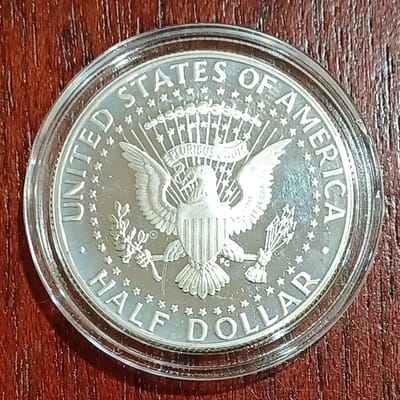 1993-S Kennedy Half Impaired PROOF 90% Silver - additional view