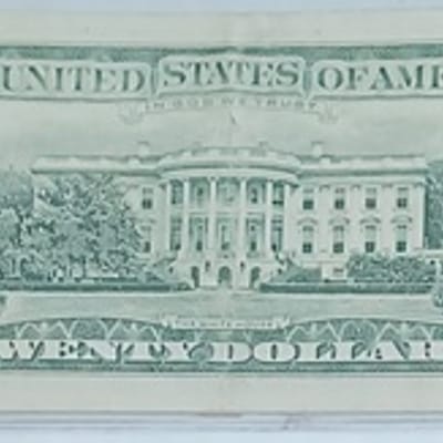 1993 US $20 Twenty Dollar Bill Jackson US Currency - additional view