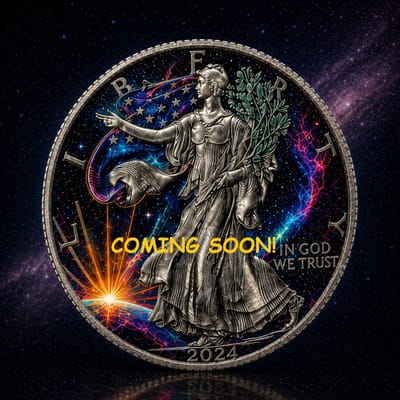 COMING! American Eagle 1 oz Silver SPACE FRONTIER