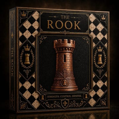 COMING SOON! 5oz Copper The Rook Chess Inspired