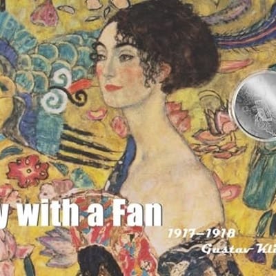 1/500 oz Silver Coin 2026 Gustav's Lady With a Fan