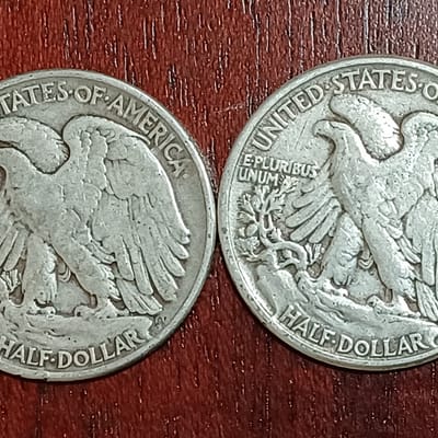 SPOT💰 1944 1946 Walking Liberty Halves 90% Silver - additional view