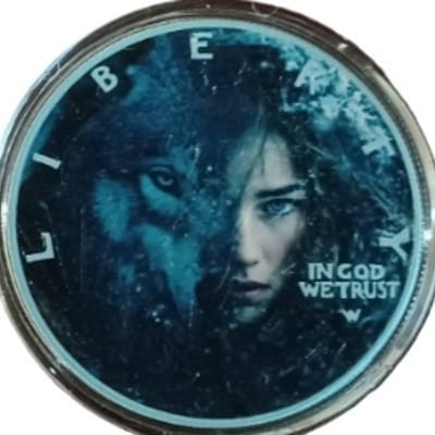 2025 American Eagle 1 oz Silver Coin Winter Wolf