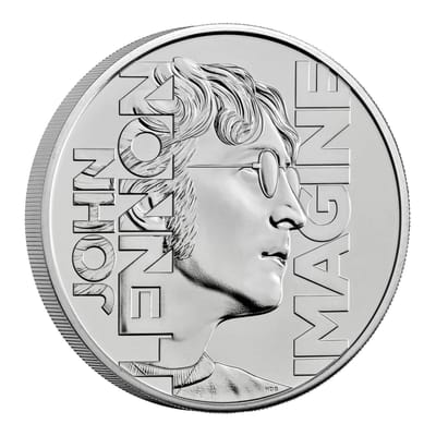 2025 UK John Lennon Music Legends £5 Coin BU - additional view