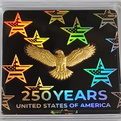 American Eagle USA 250 Anniversary 1/20g Gold .999