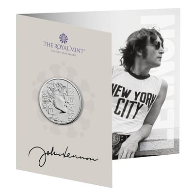 2025 UK John Lennon Music Legends £5 Coin BU
