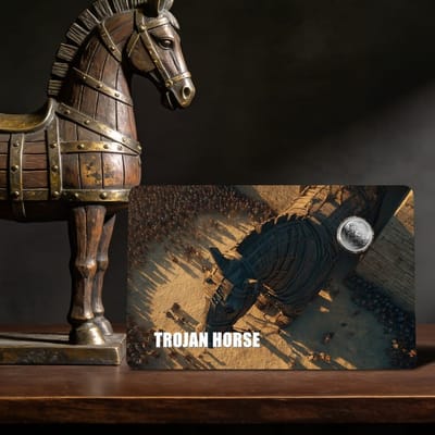 1/500 oz. Platinum Liberian Coin 2026 Trojan Horse - additional view