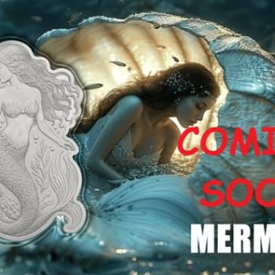 COMING SOON! 2026 Mermaid 1/500 oz Palladium
