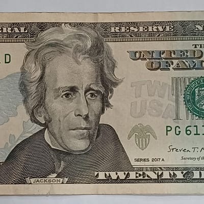 2017A US $20 Bill Currency PG61129111D Chicago - additional view