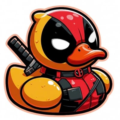 🦆 Ninja Duck 1 oz .999 Copper Medal Great Gift 🎁