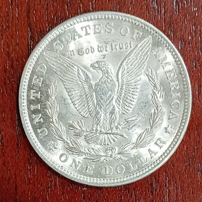 1921-P Morgan Dollar 90% Silver Coin (#1) - additional view