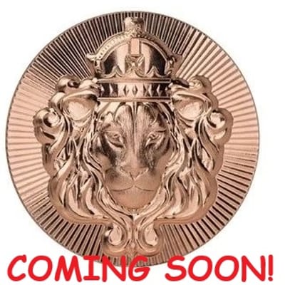20 x 1oz Copper Lion Stacker Rounds Full Tube