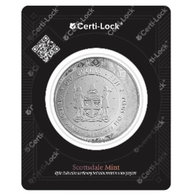 2025 Fiji Unicorn Blossom 1 oz Silver Alpha Strike - additional view