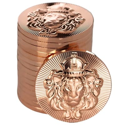 20 x 1oz Copper Lion Stacker Rounds Full Tube - additional view