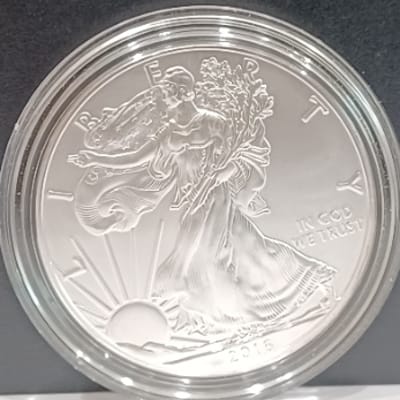 2016-W 1 oz Silver Eagle Burnished OGP 30th Anniv - additional view