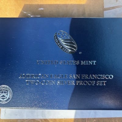 2012 American Eagle 2 coin proof set - additional view
