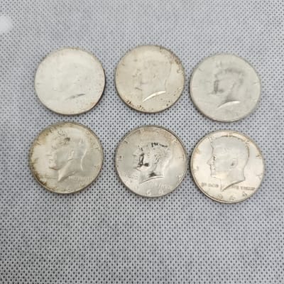 1964 Kennedy Half Dollars $3 Face