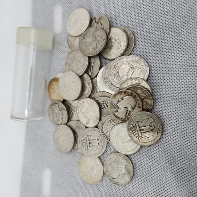 Washington Quarters $10 Face Value 90% Silver