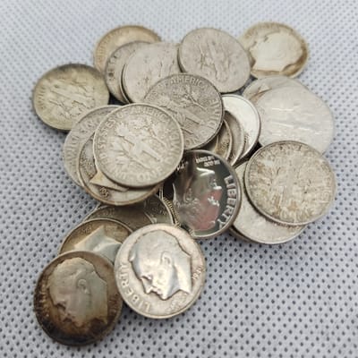 90% Roosevelt Dimes $4 Face Value - additional view