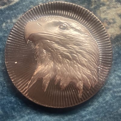 Scottsdale Stacker Eagle 1 oz Copper BU .999 