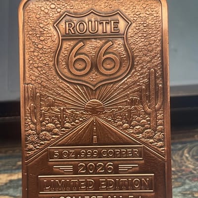 The Diner – Route 66 Series #1 of 6 – 5 oz Copper  - additional view
