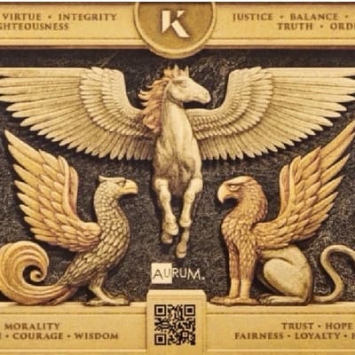 Kinesis 100 mg Gold Bill .999 24K GOLD - additional view
