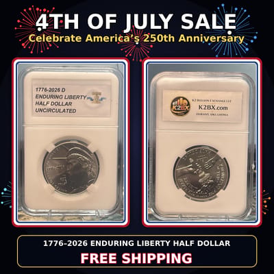 1776-2026 (D) Liberty Head Half Dollar UNC Uncertified In Slab Free Shipping