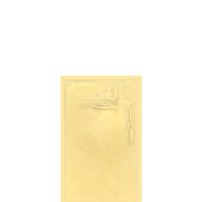 2025 Oklahoma 1/2 goldbacks - additional view