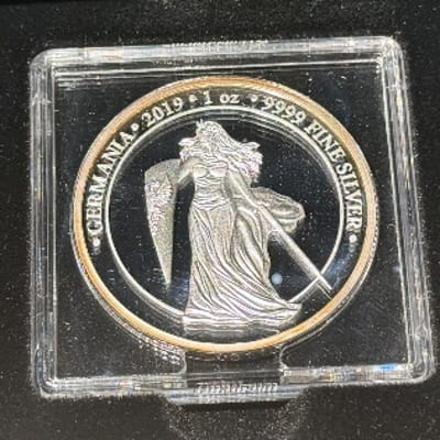 Germania Mint 2019 1oz 999.9 Silver Proof 311/1000 - additional view