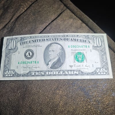 1988 $10 bill
