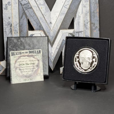 1oz. Silver Proof Silver Shield "The One" - additional view