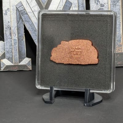 1oz. Shaped Colorized  Hot Rod Copper - additional view